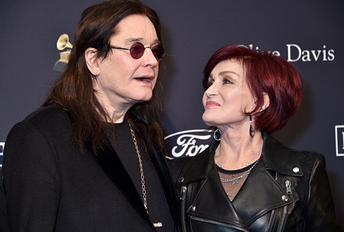 Ozzy and Sharon Osbourne in 2020