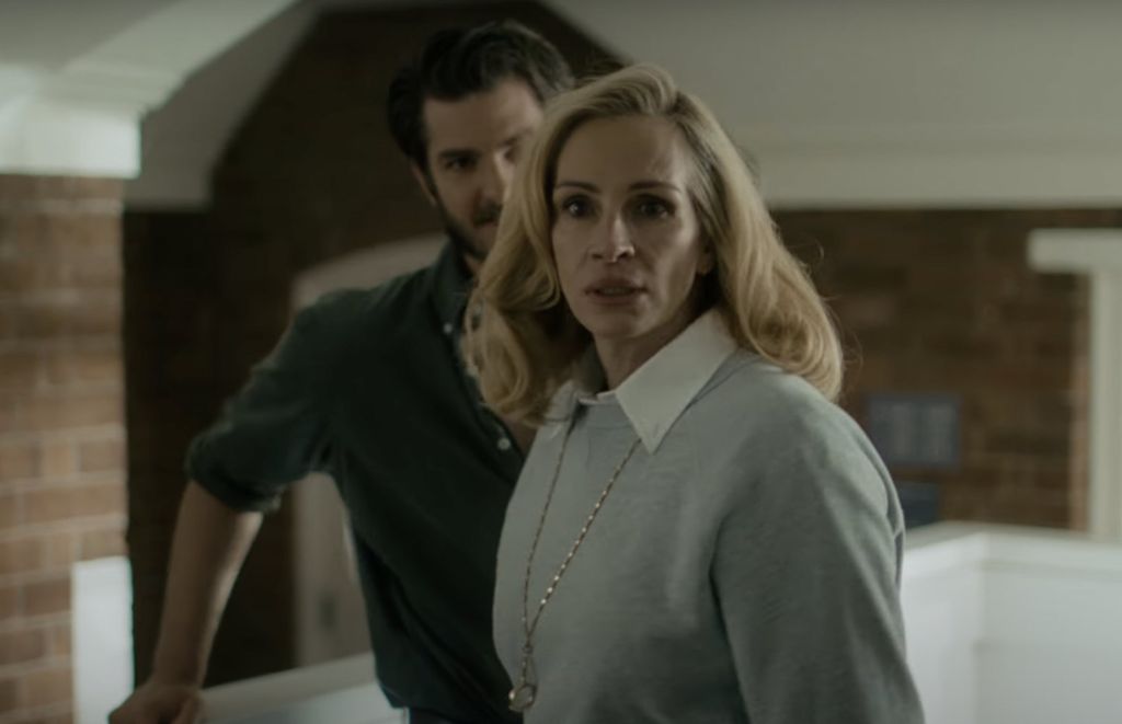 Julia Roberts in still from After The Hunt