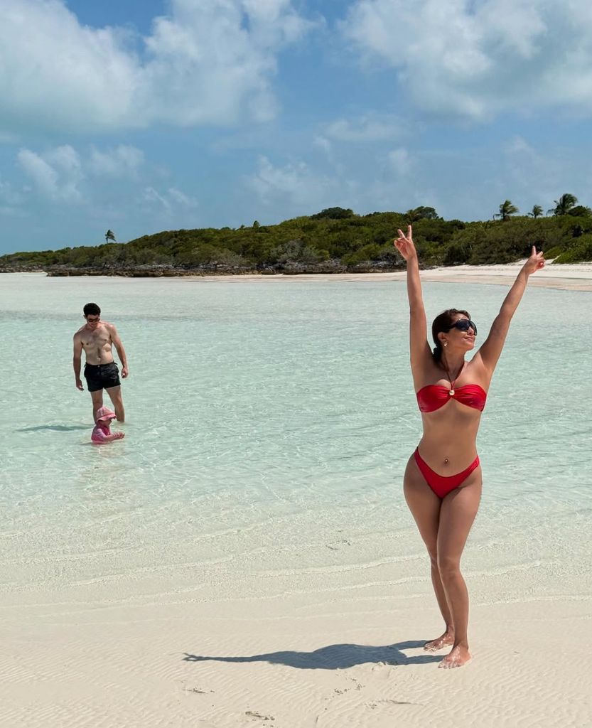 Beach photos shared by Priyanka Chopra on her 43rd birthday at the beach with her husband Nick Jonas and their daughter Malti Marie