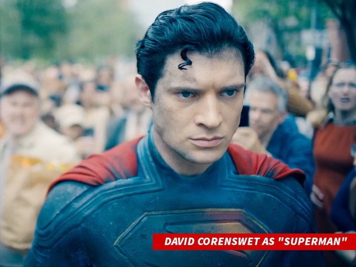 david corenswet as superman x james gunn