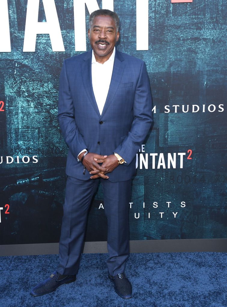 Ernie Hudson arrives at the Los Angeles Premiere Of Amazon MGM Studios "The Accountant 2" 