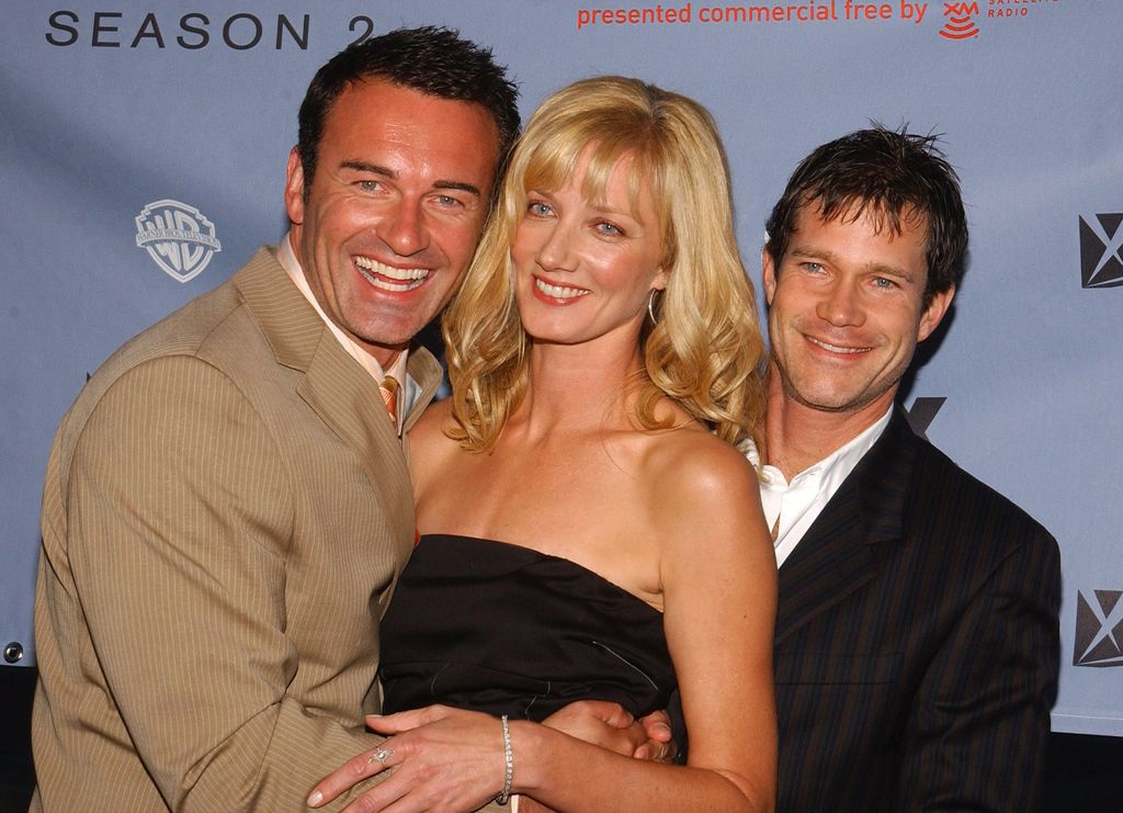 Julian McMahon, Joely Richardson and Dylan Walsh during "Nip/Tuck" Season Two Premiere