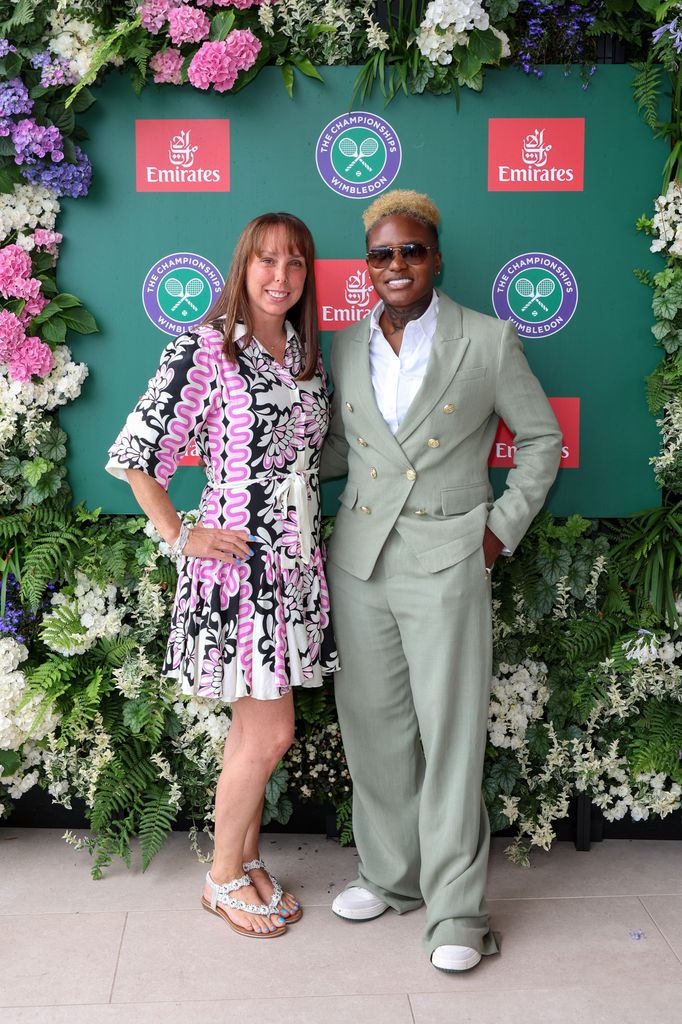 Beth Tweddle and Nicola Adams attend as guests of Emirates, Official Airline Partner of The Championships