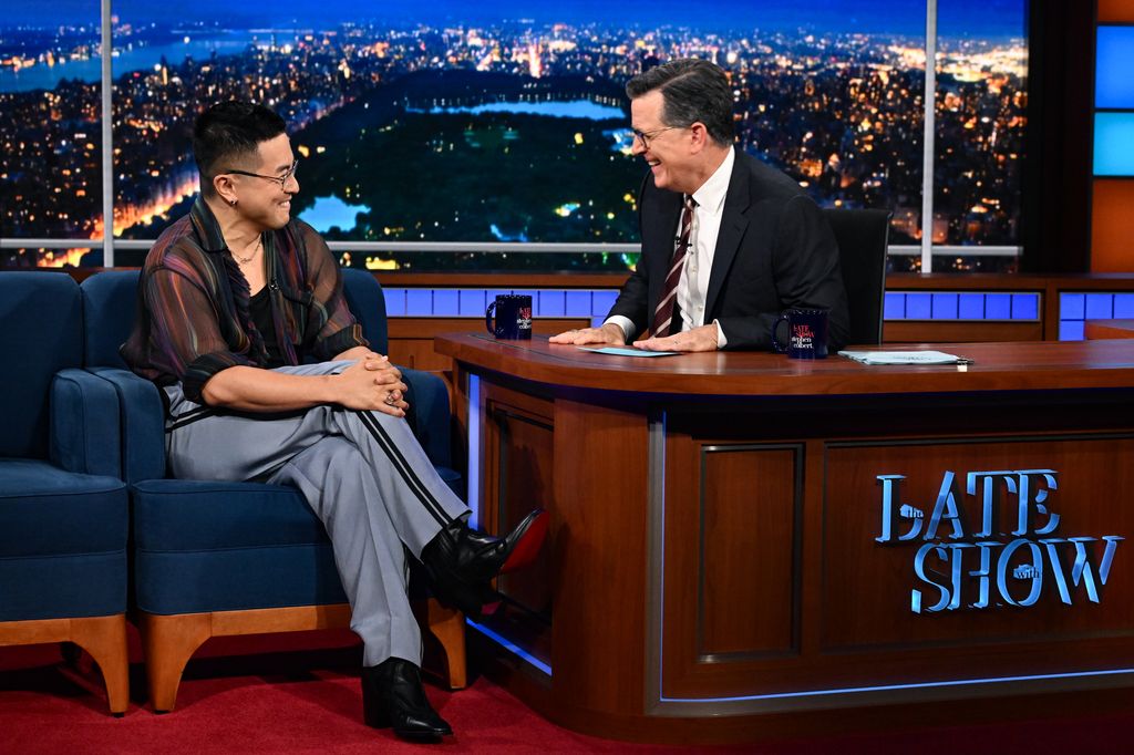 The Late Show with Stephen Colbert and guest Bowen Yang