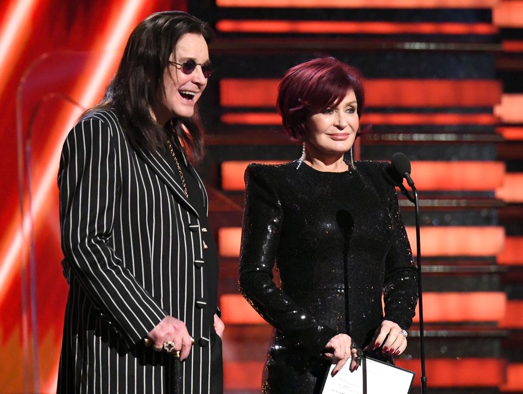 Ozzy Osbourne and Sharon Osbourne