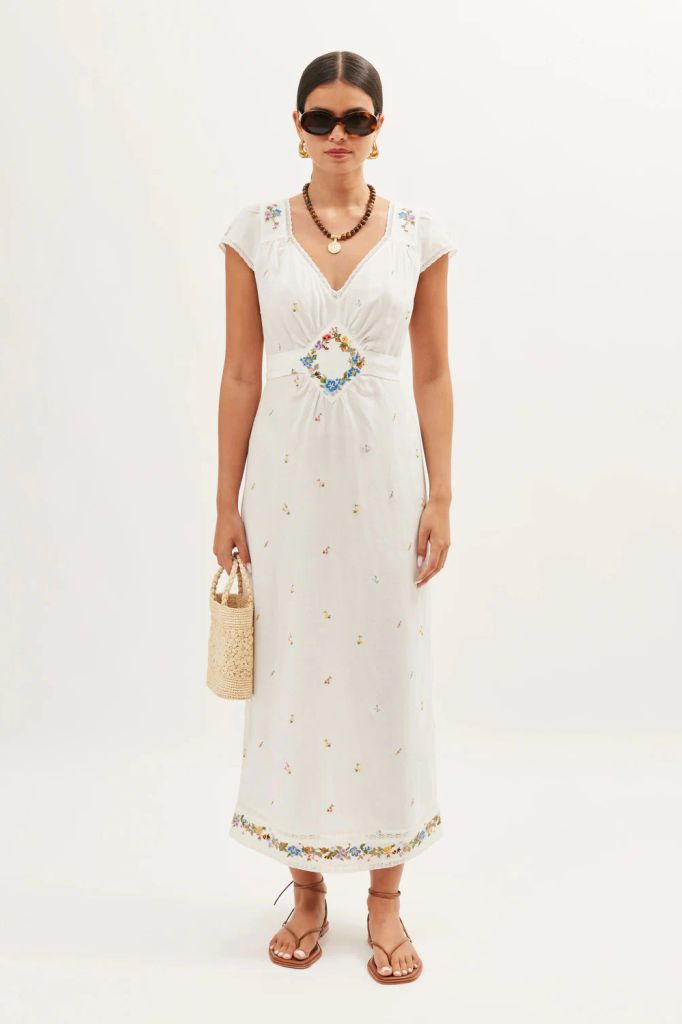 Carey Midi Dress by rixo