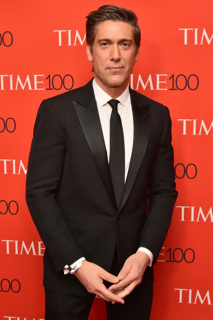 David Muir at the TIME100 Gala in New York in 2018
