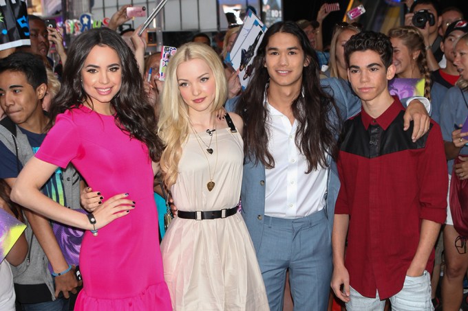 Cameron Boyce With ‘Descendants’ Co-Stars