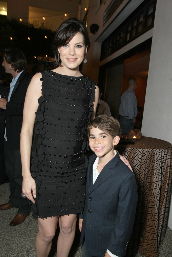 Cameron Boyce with Michelle Monaghan