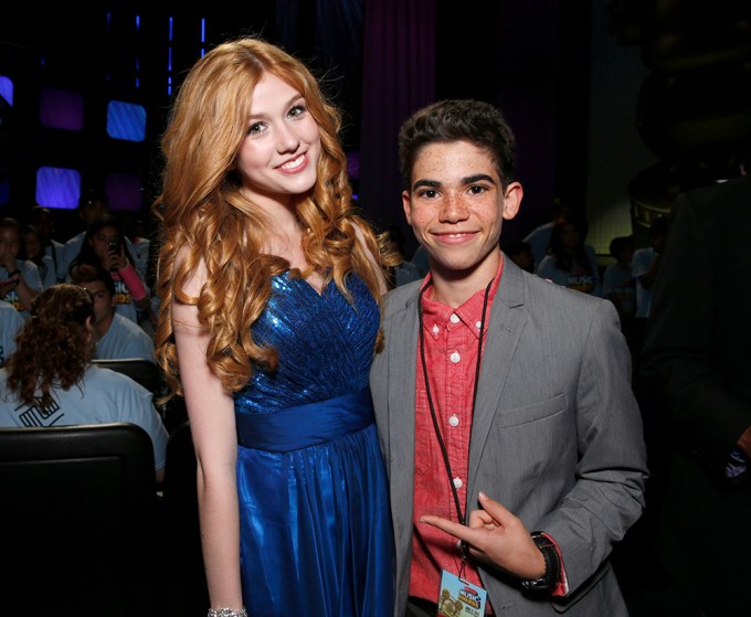 Cameron Boyce with Katherine McNamara