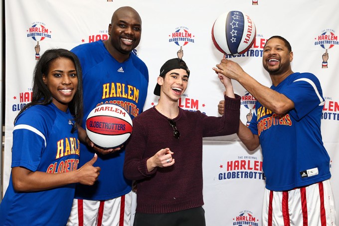 Cameron Boyce On The Court