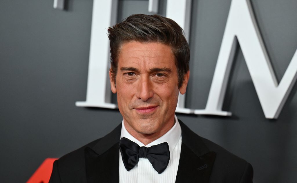 US journalist David Muir attends the 2025 TIME100 gala at The Jazz at Lincoln Center in New York, April 24, 2025. TIME's annual TIME100 Next list recognizes 100 individuals who are defining the next generation of leadership  Artists, Phenoms, Leaders, Advocates and Innovators  poised to make the climb and in doing so, make history.