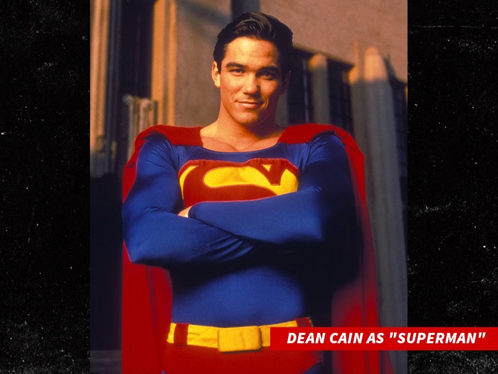 dean cain as superman alamy 1