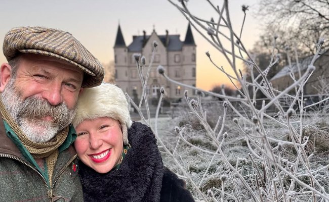 dick and angel and frosty chateau
