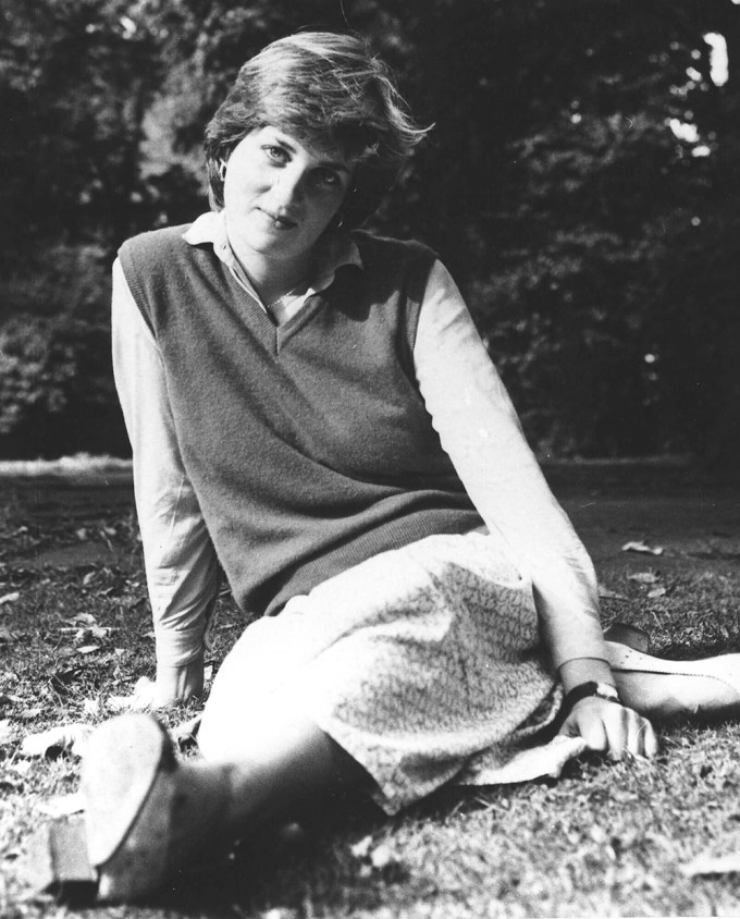 Princess Diana In The Grass
