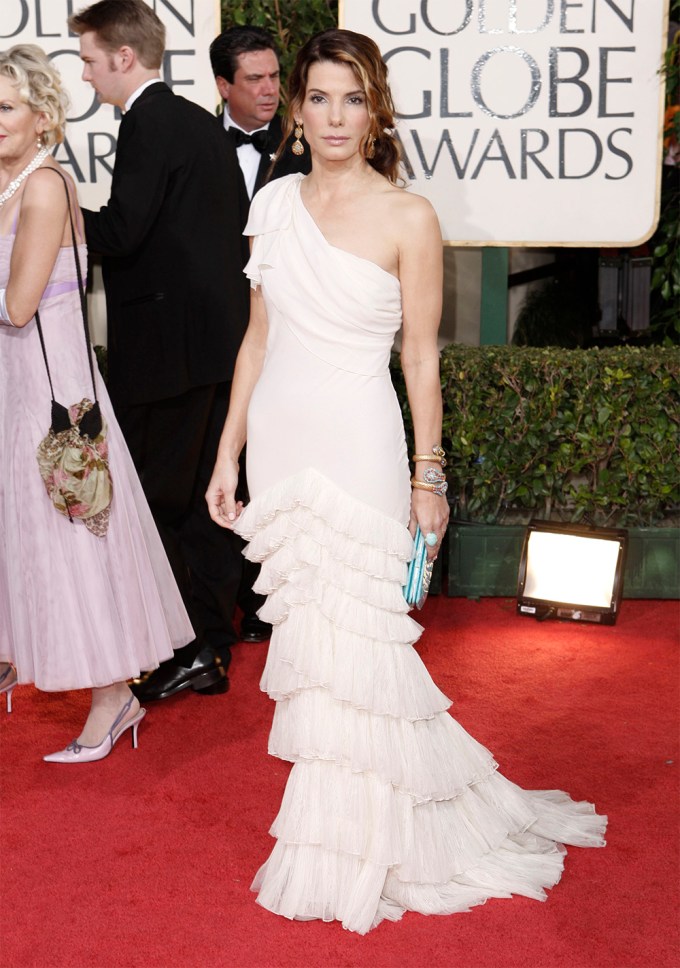 Sandra Bullock At The 2009 Golden Globe Awards
