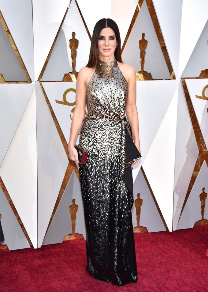 Sandra Bullock At The 2018 Academy Awards
