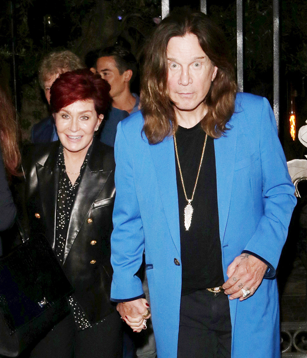 Sharon &; Ozzy Osbourne Having A Good Time