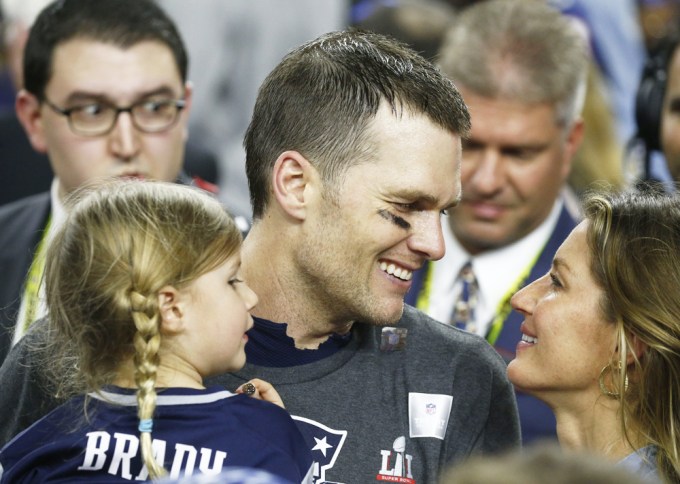 Tom & Gisele’s Romantic Super Bowl Moment