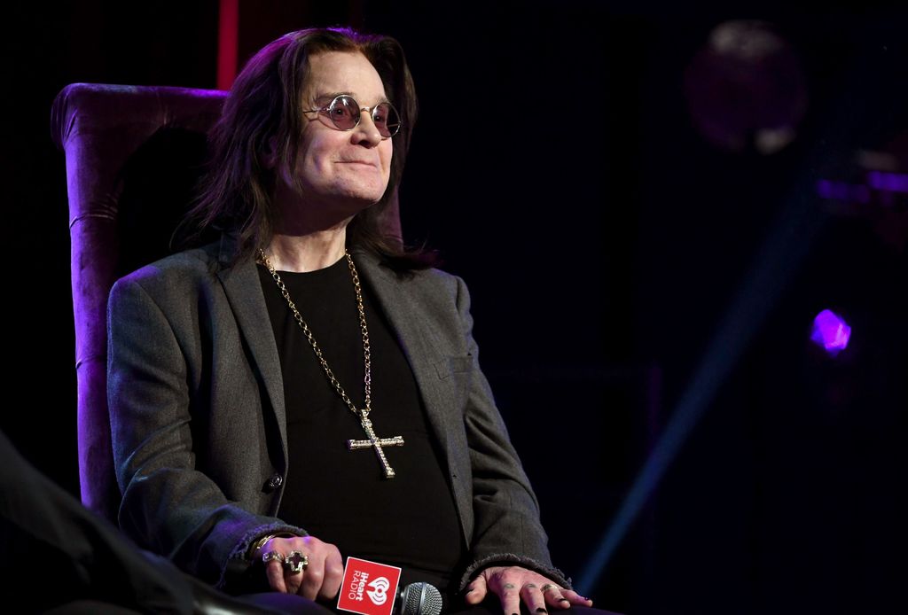 Ozzy Osbourne speaks onstage at iHeartRadio ICONS