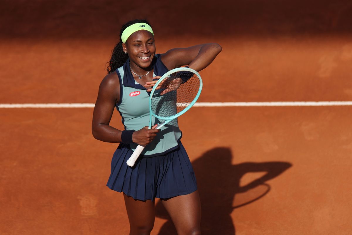 Coco Gauff's expressive style has evolved alongside her tennis