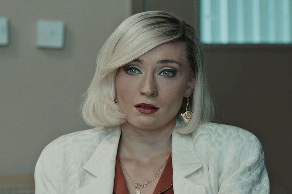 Sophie Turner as Joan in ITV's show, Joan