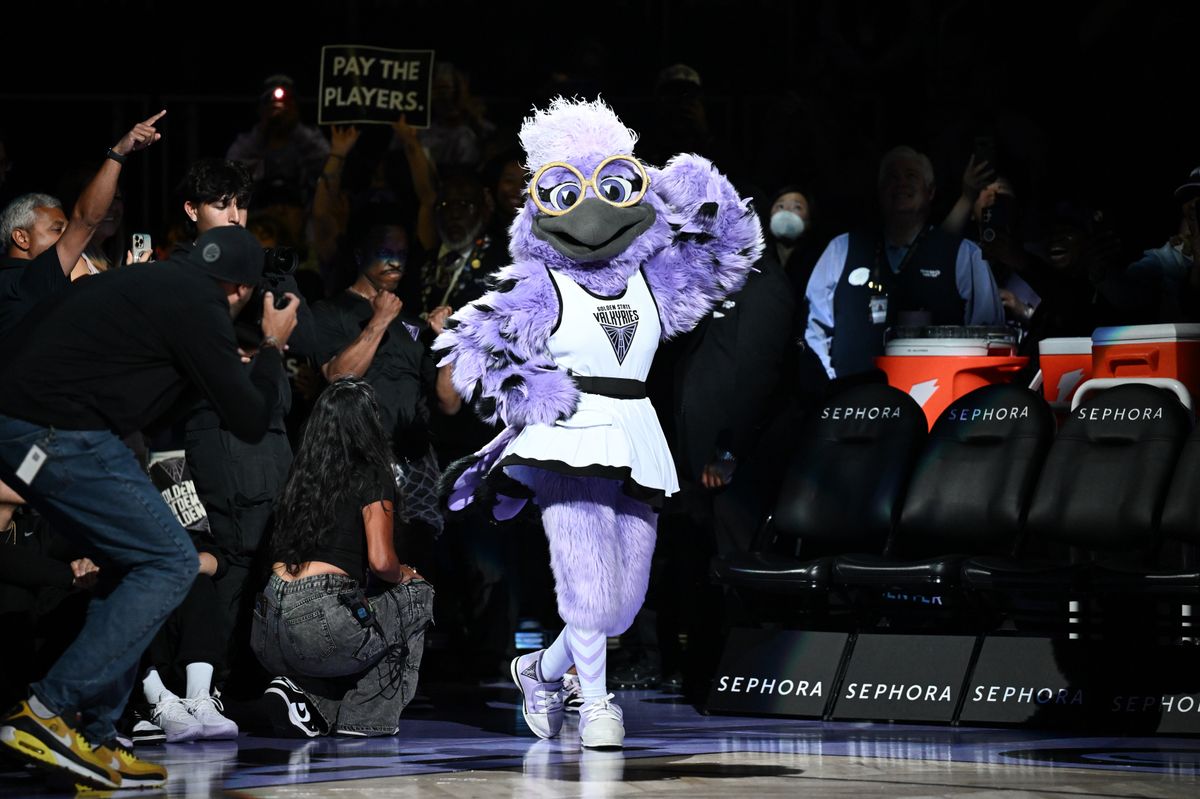 Golden State Valkyries reveal new mascot with dramatic egg hatching