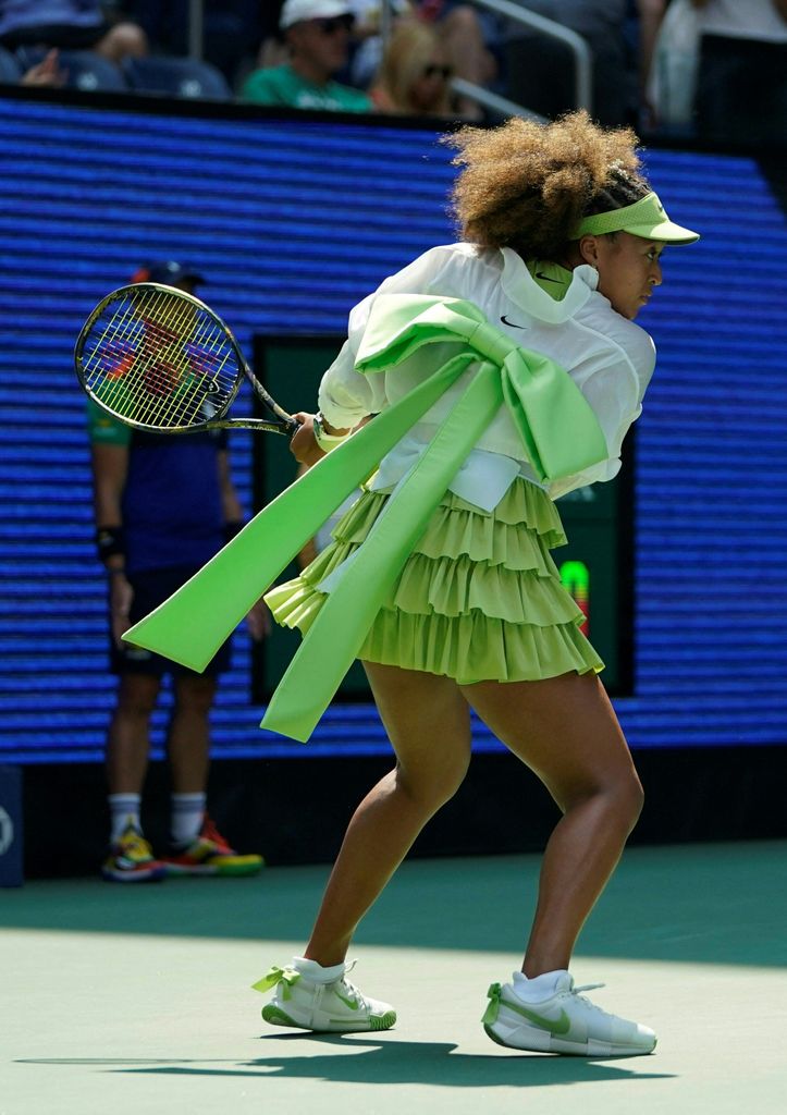 Naomi Osaka at the 2024 U.S. Open