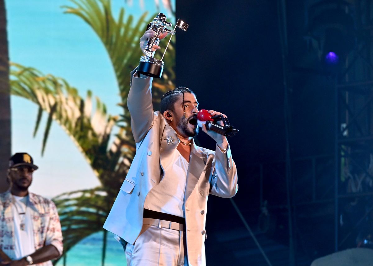 Bad Bunny made history in 2022 for being the first non-English-language performer to receive Artist of the Year