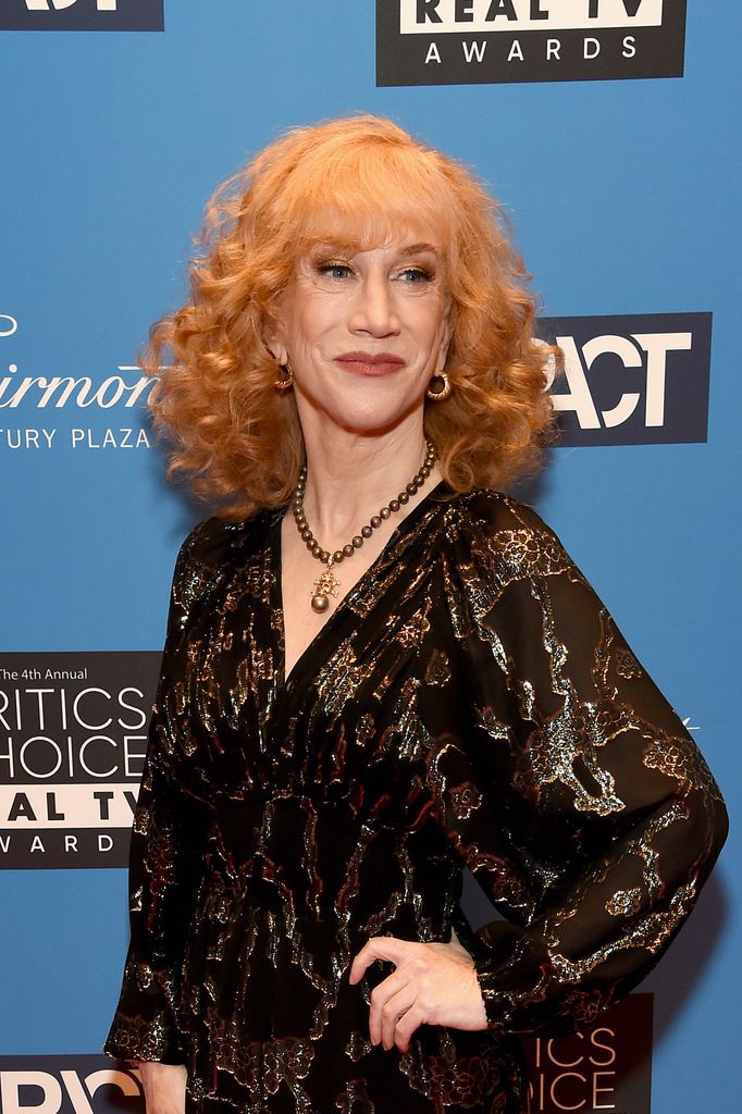 Kathy Griffin attends the Fourth Annual Critics Choice Real TV Awards at Fairmont Century Plaza on June 12, 2022 in Los Angeles, California