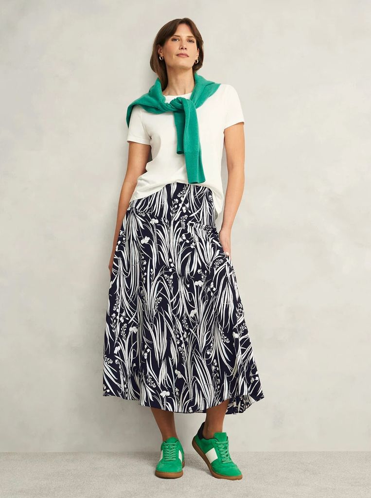 Hobbs midi skirt