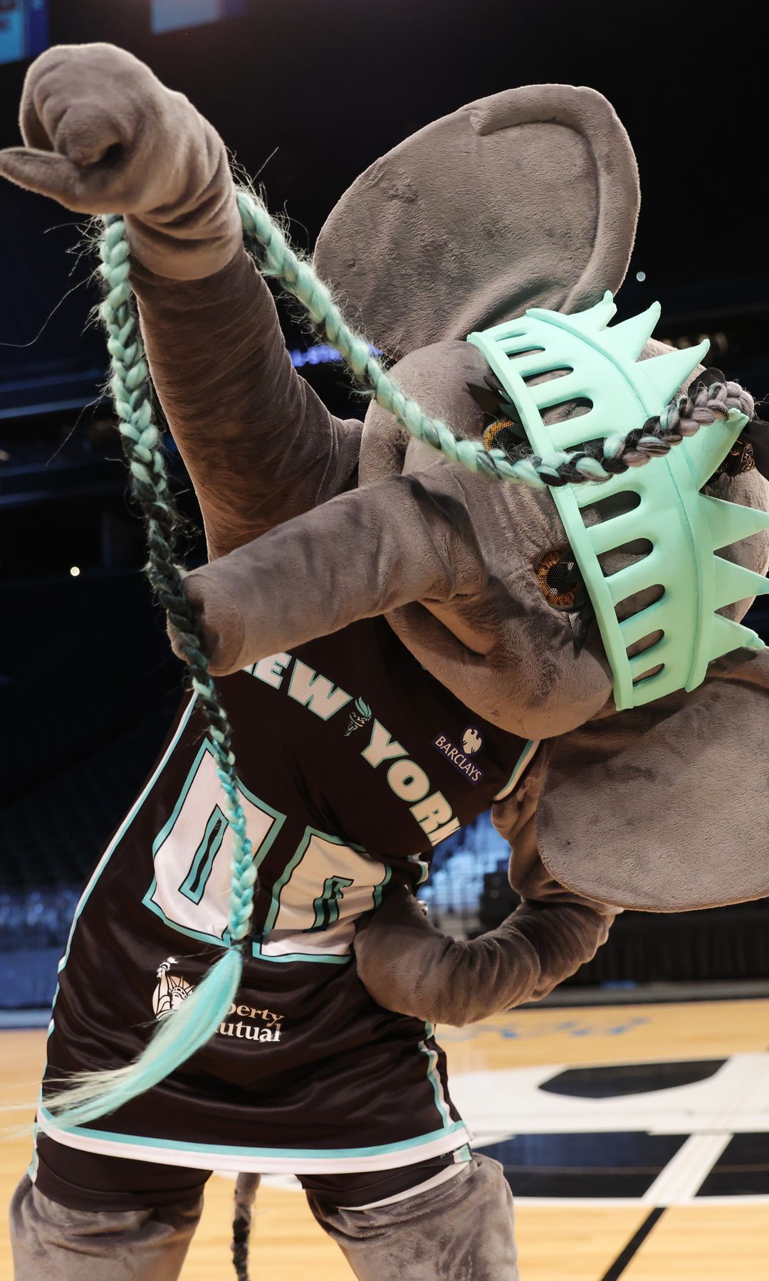 She joins a roster of adorable mascots, including New York Liberty's Ellie the Elephant