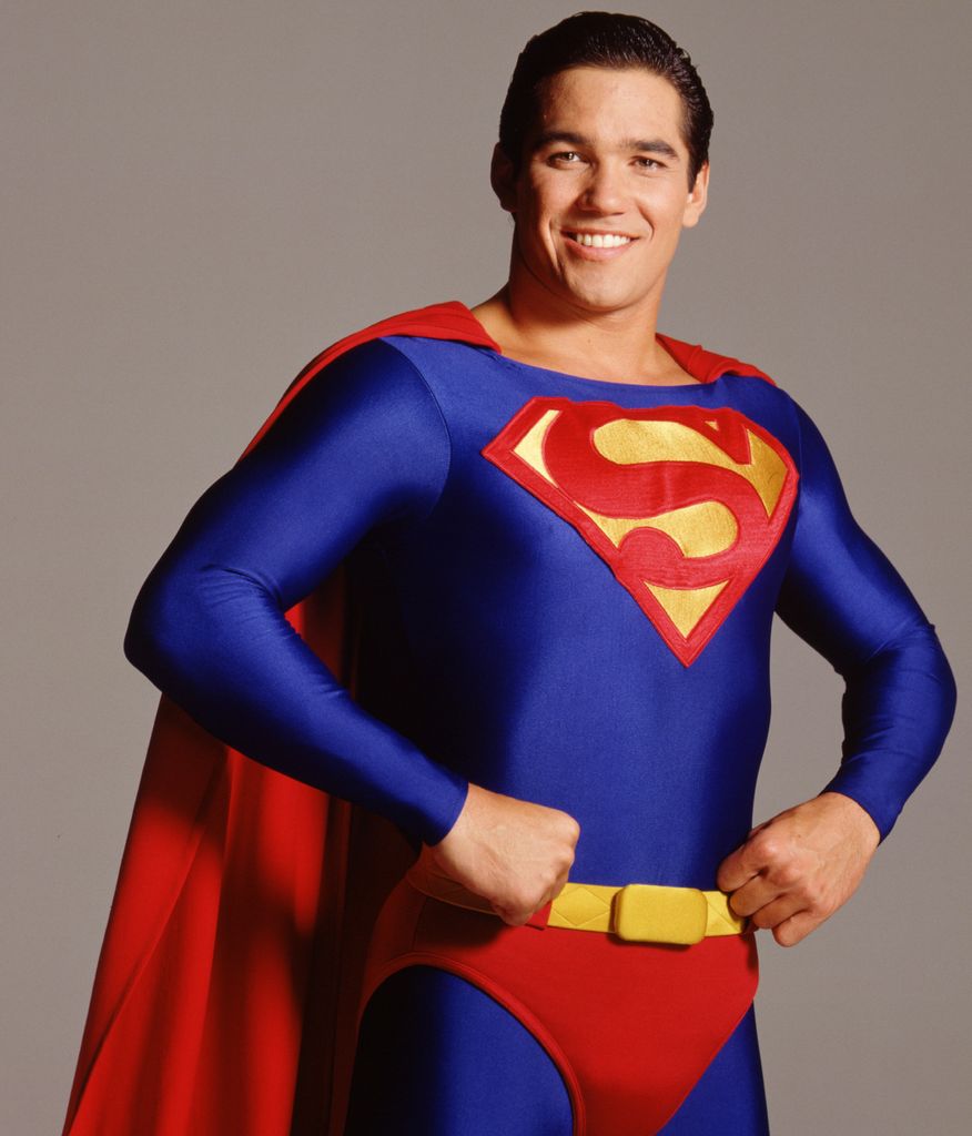 dean cain dressed as superman