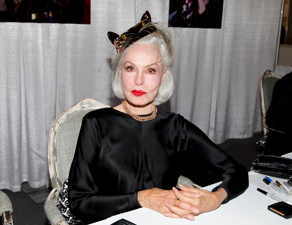 PASADENA, CA - AUGUST 12:  Julie Newmar attends the 3rd Annual CatCon at Pasadena Convention Center on August 12, 2017 in Pasadena, California.  (Photo by Tibrina Hobson/Getty Images)