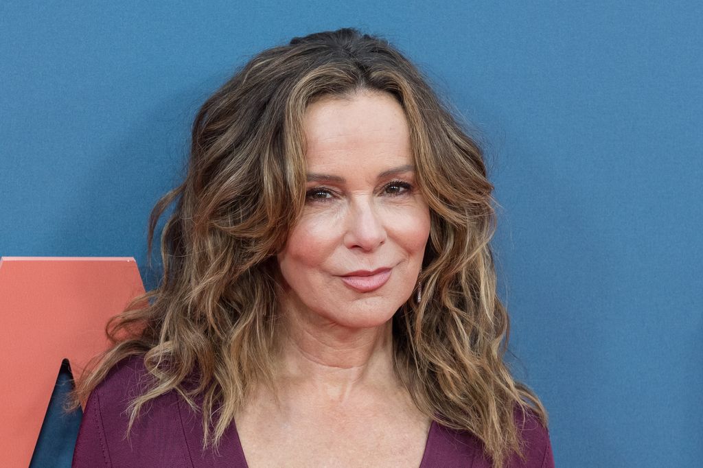 LONDON, UNITED KINGDOM - OCTOBER 13, 2024: Jennifer Grey attends the special presentation of 'A Real Pain' during the 68th BFI London Film Festival at the Royal Festival Hall in London, United Kingdom on October 13, 2024. (Photo credit should read Wiktor Szymanowicz/Future Publishing via Getty Images)