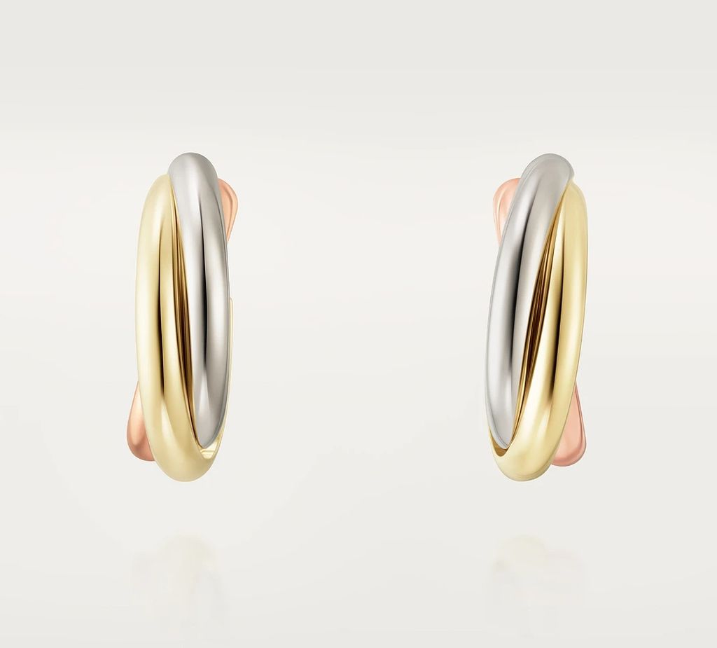 The Cartier Trinity earrings