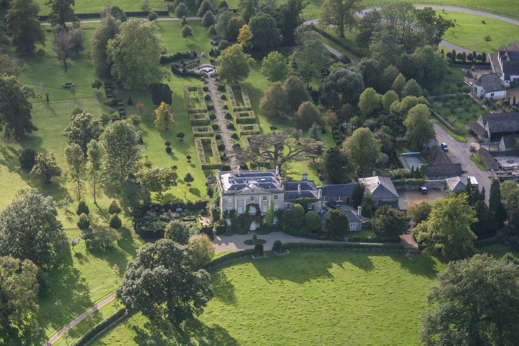 One mile south west of Tetbury lies the Georgian style home of Charles, Prince of Wales, Highgrove on September 15, 2006 .