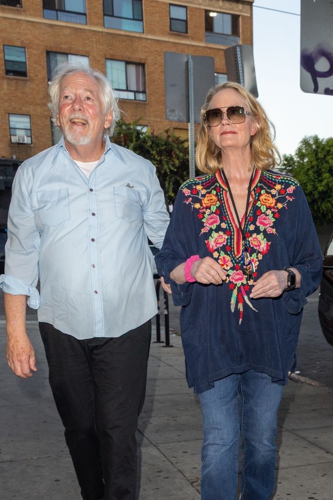 Actress Cybill Shepherd was spotted in a rare appearance in Hollywood as she introduced a show at the Eastwood theater for a play opening called Heartbreak Kid