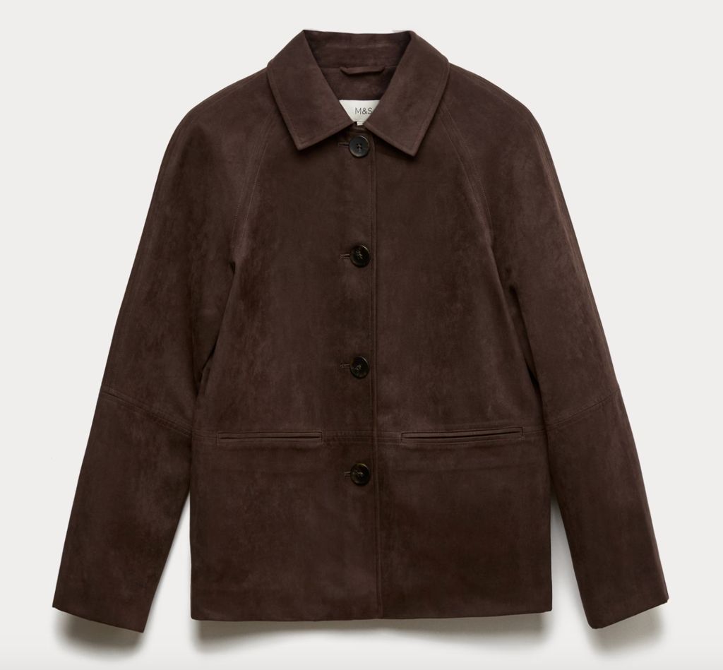 M&S Suedette Lightweight Jacket