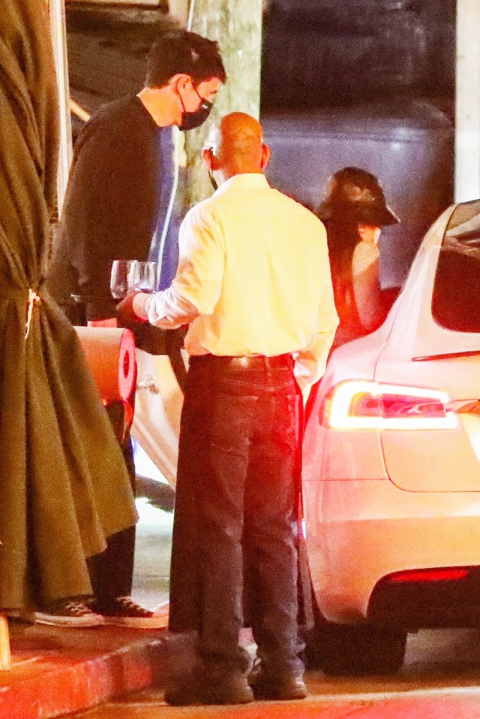 Ariana Grande & Dalton Gomez After A Dinner Date