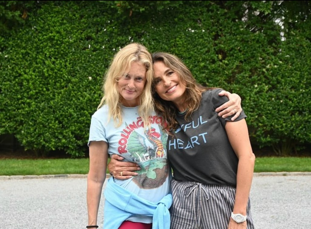 Photo shared by Ali Wentworth of her and Mariska Hargitay's at the latter's foundation The Joyful Heart's annual beach walk
