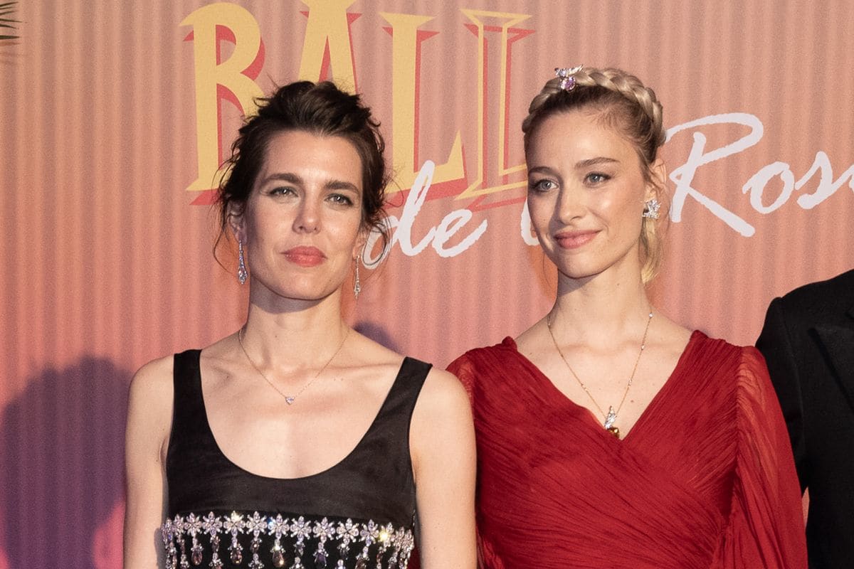 Charlotte Casiraghi and Beatrice Borromeo attend the Rose Ball 2025 