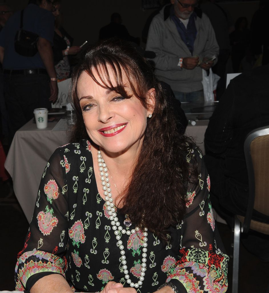 PARSIPPANY, NJ - OCTOBER 23:  Lisa Loring attends the Chiller Theatre Expo - Day 1  at Sheraton Parsippany Hotel on October 23, 2015 in Parsippany, New Jersey.  (Photo by Bobby Bank/Getty Images)
