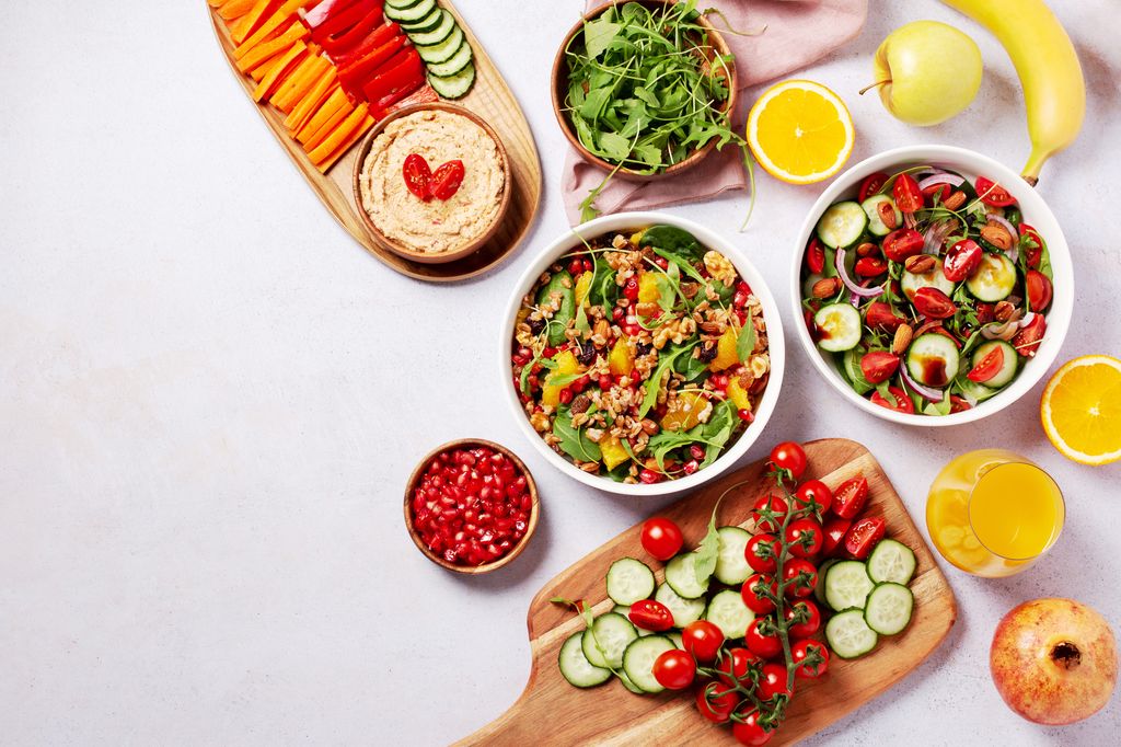 Focus on protein, healthy fats and fibre