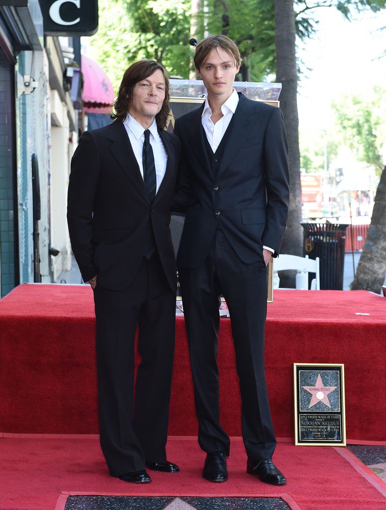 Norman Reedus, Mingus Reedus at the star ceremony where Norman Reedus is honored with a star on the Hollywood Walk of Fame on September 27, 2022