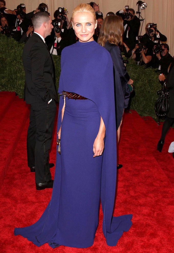 Cameron Diaz Attends the 2013 Met Gala