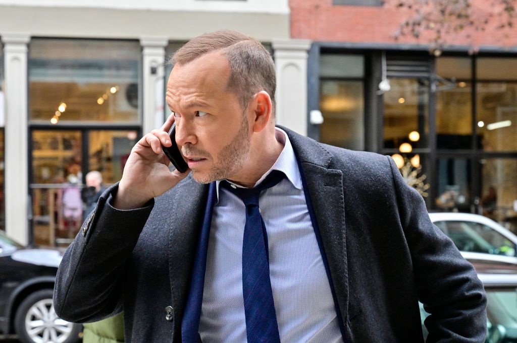 Donnie Wahlberg as Danny Reagan on BLUE BLOODS