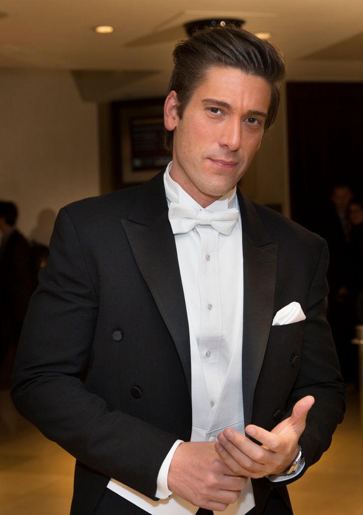 ABC Anchor David Muir arrives at the Gridiron Club Dinner at the Renaissance Hotel in Washington, D.C. on March 14, 2015. The annual dinner is a massive white-tie gathering of media and political elite.