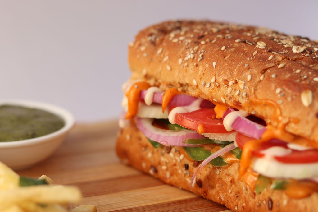 Subway sandwiches are often filled with sugary sauces and dressing