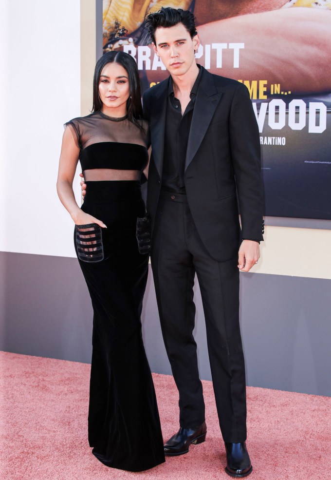 Vanessa Hudgens and Austin Butler walk the red carpet